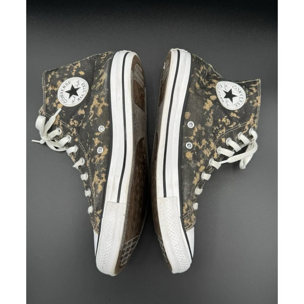 Converse Chuck Taylor All Star Hi Dip Dye ‘Black Hemp’ Shoes Men’s 10 Women’s 12 - Picture 5 of 10
